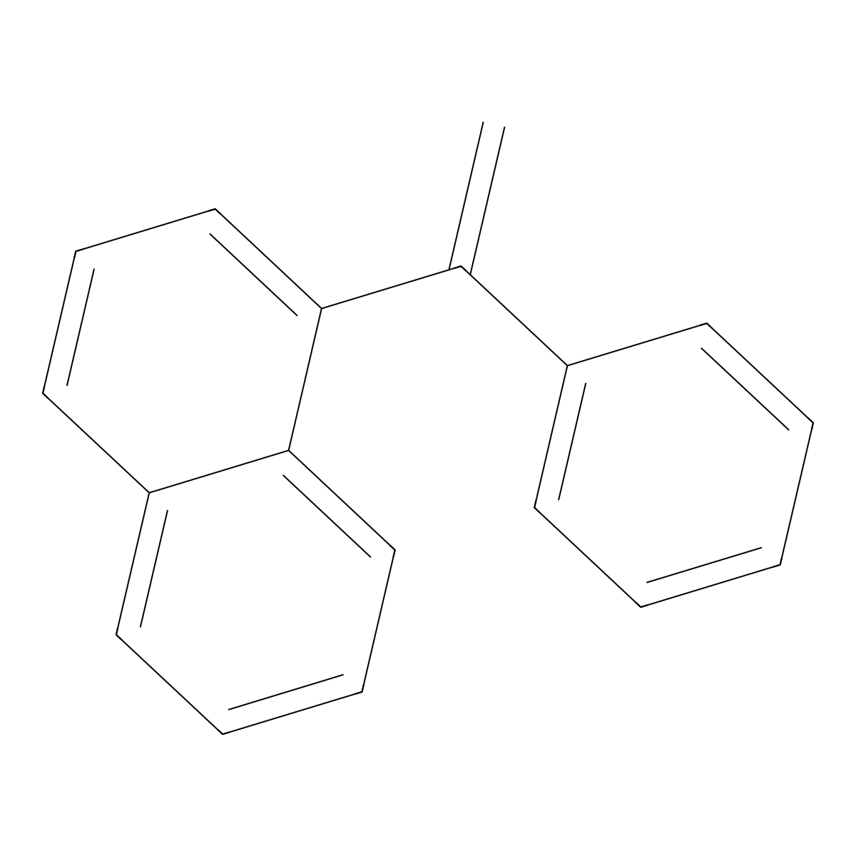 1-(1-Phenylvinyl)naphthalene molecular structure, CAS 28358-65-8