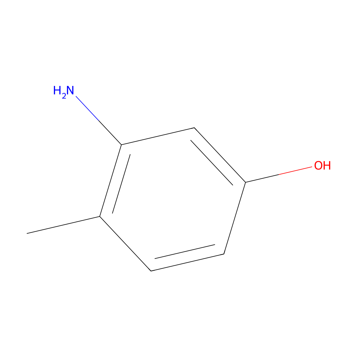 3-Amino-p-cresol molecular structure, CAS 2836-00-2