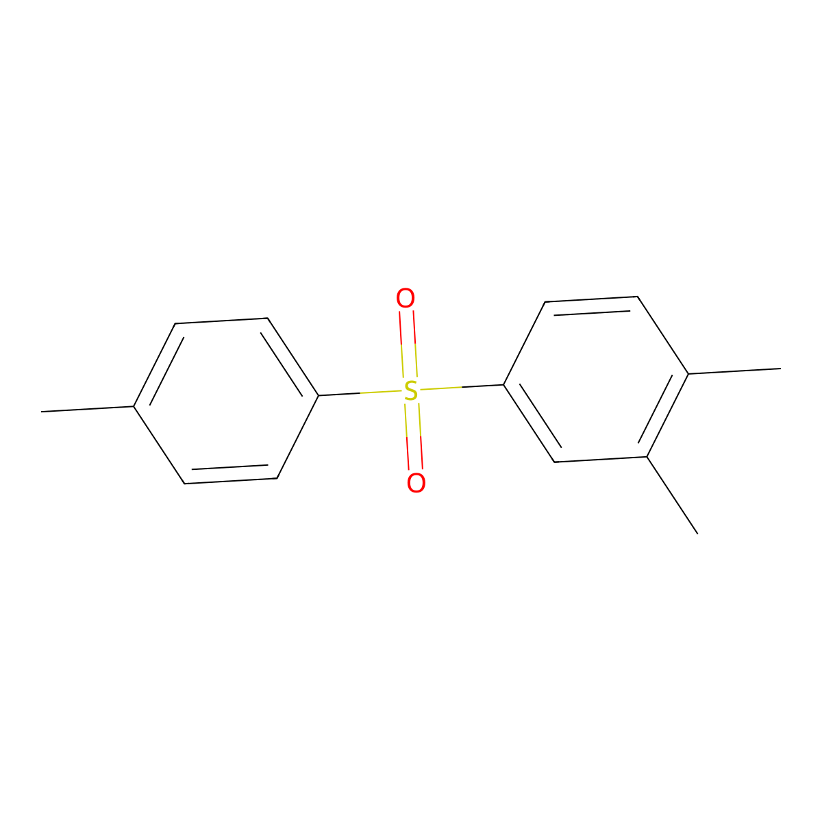 1,2-Dimethyl-4-tosylbenzene molecular structure, CAS 28361-44-6