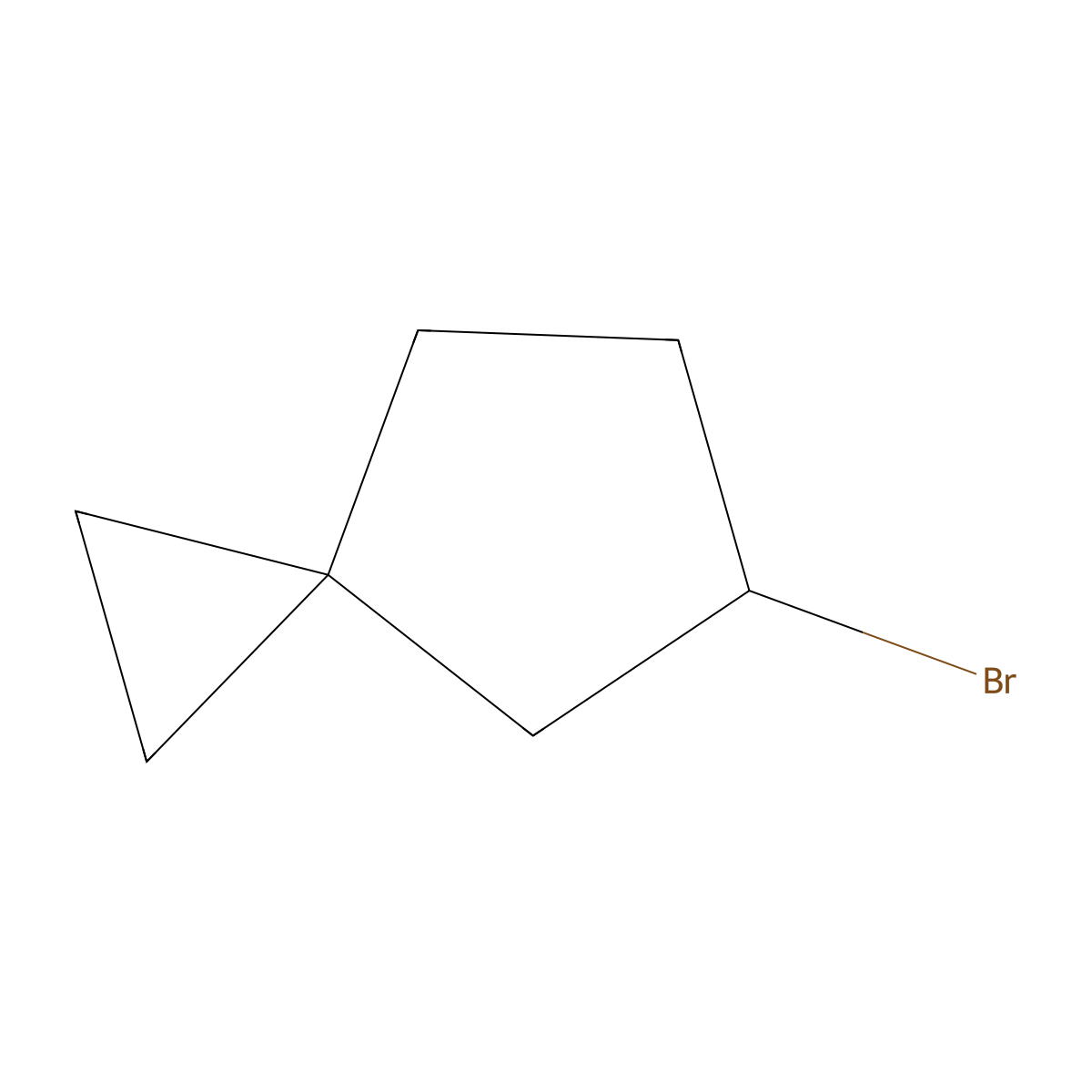 5-Bromospiro[2.4]heptane molecular structure, CAS 2837688-26-1