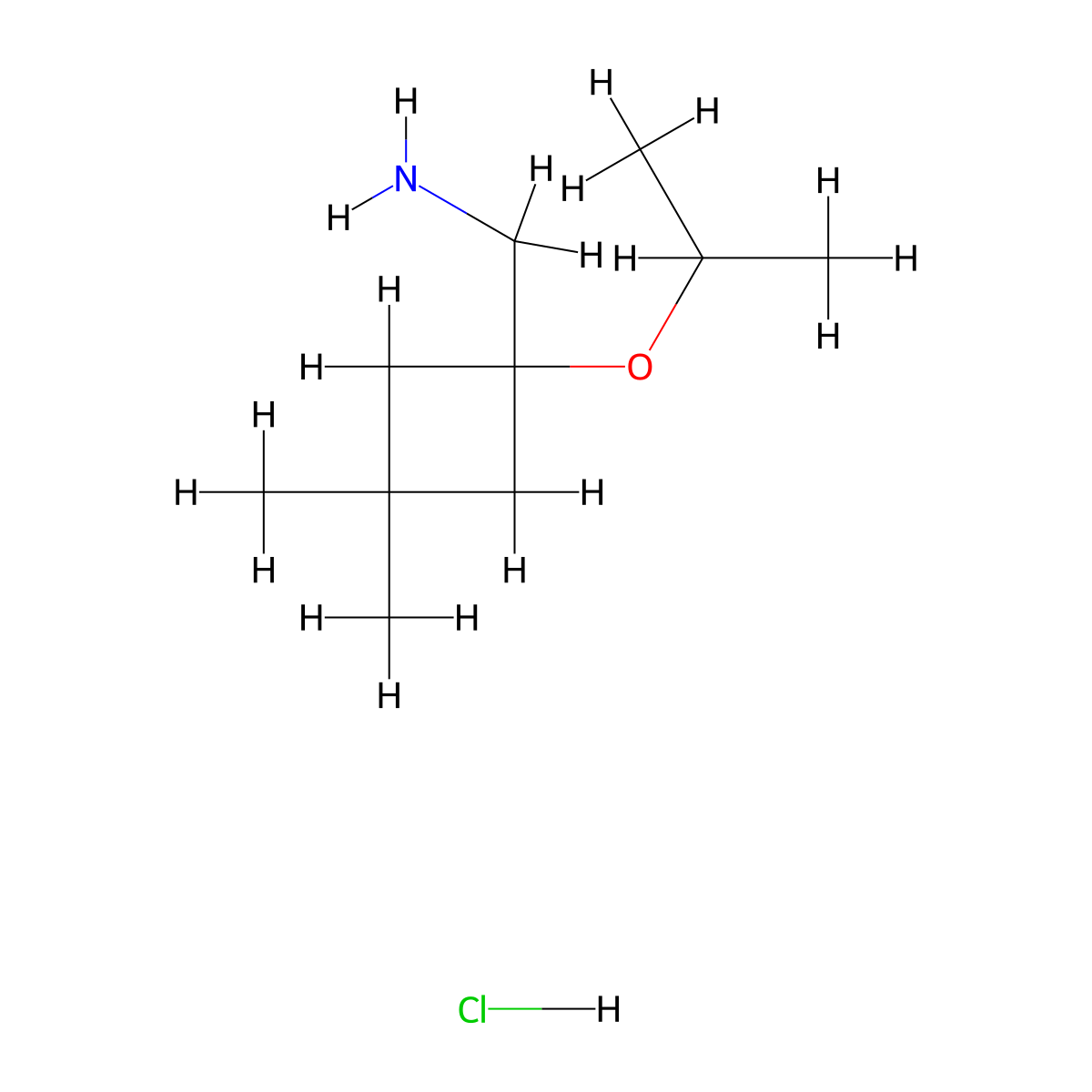 1-[3,3-Dimethyl-1-(propan-2-yloxy)cyclobutyl]methanamine hydrochloride molecular structure, CAS 2839139-71-6