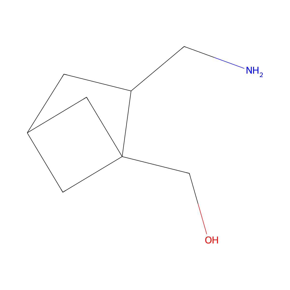 [(1s)-2-(Aminomethyl)bicyclo[2.1.1]hexan-1-yl]methanol molecular structure, CAS 2839144-42-0