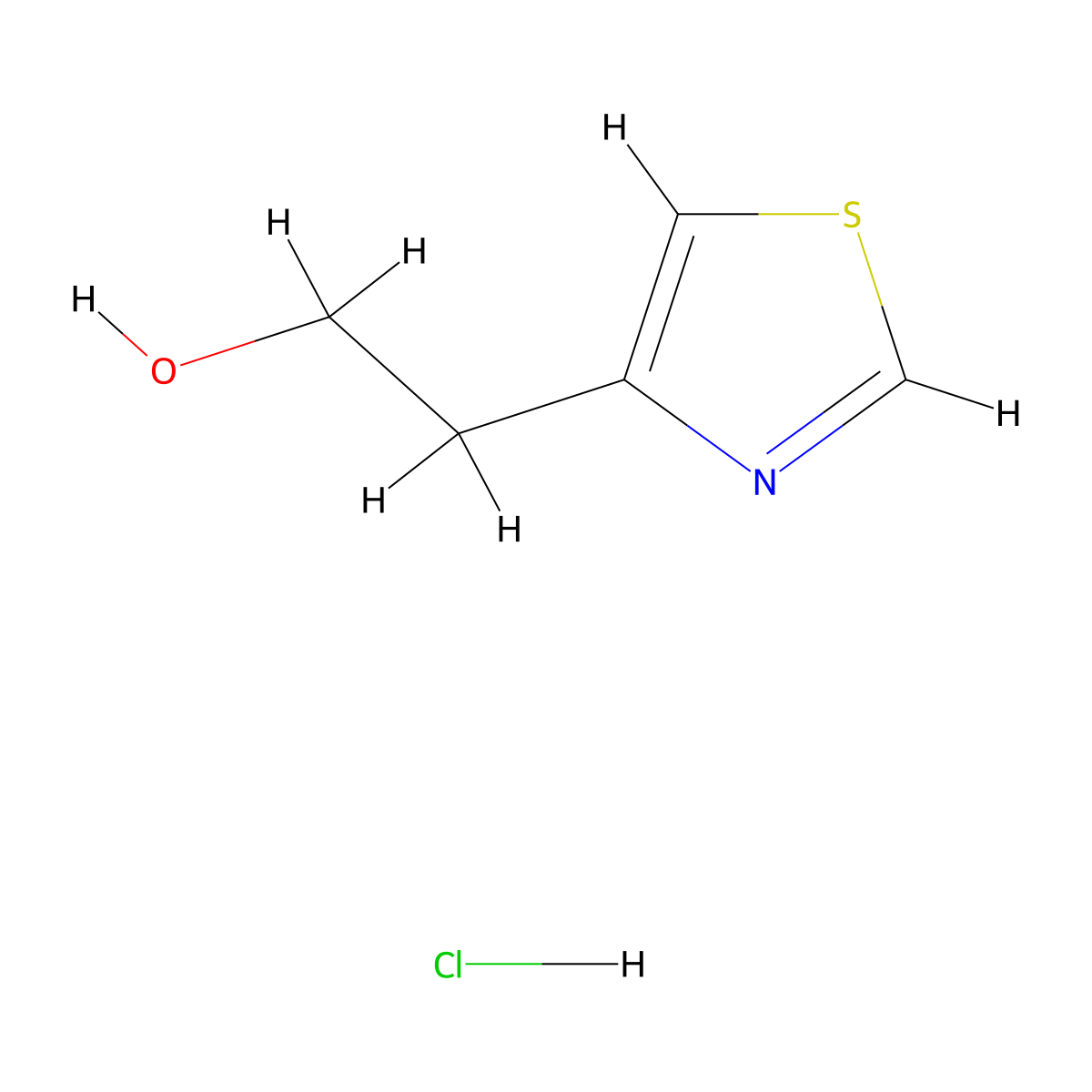 2-(1,3-Thiazol-4-yl)ethan-1-olhydrochloride molecular structure, CAS 2839158-05-1