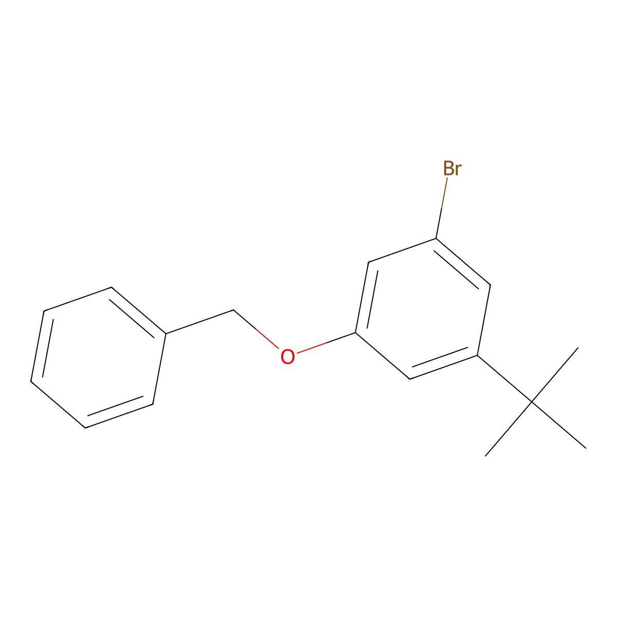 1-(Benzyloxy)-3-bromo-5-(tert-butyl)benzene molecular structure, CAS 2839486-73-4