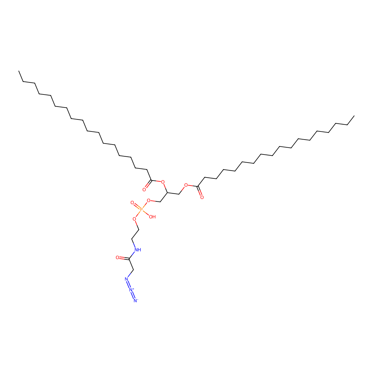 Dspe-N3 molecular structure, CAS 2839508-98-2