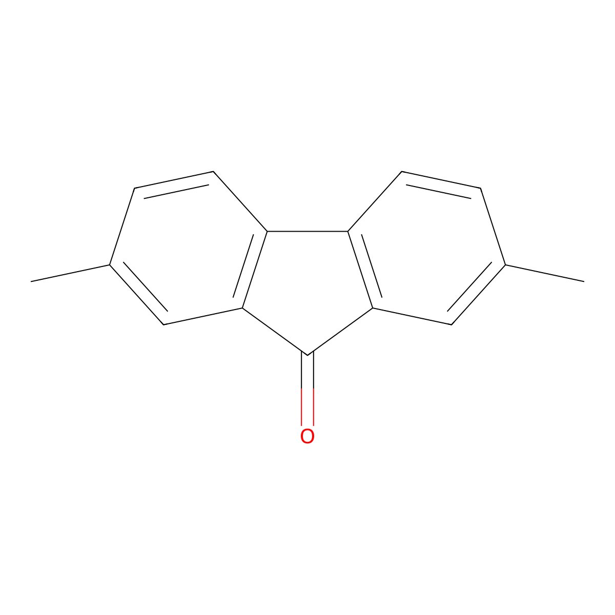 2,7-Dimethyl-9h-fluoren-9-one molecular structure, CAS 2840-49-5