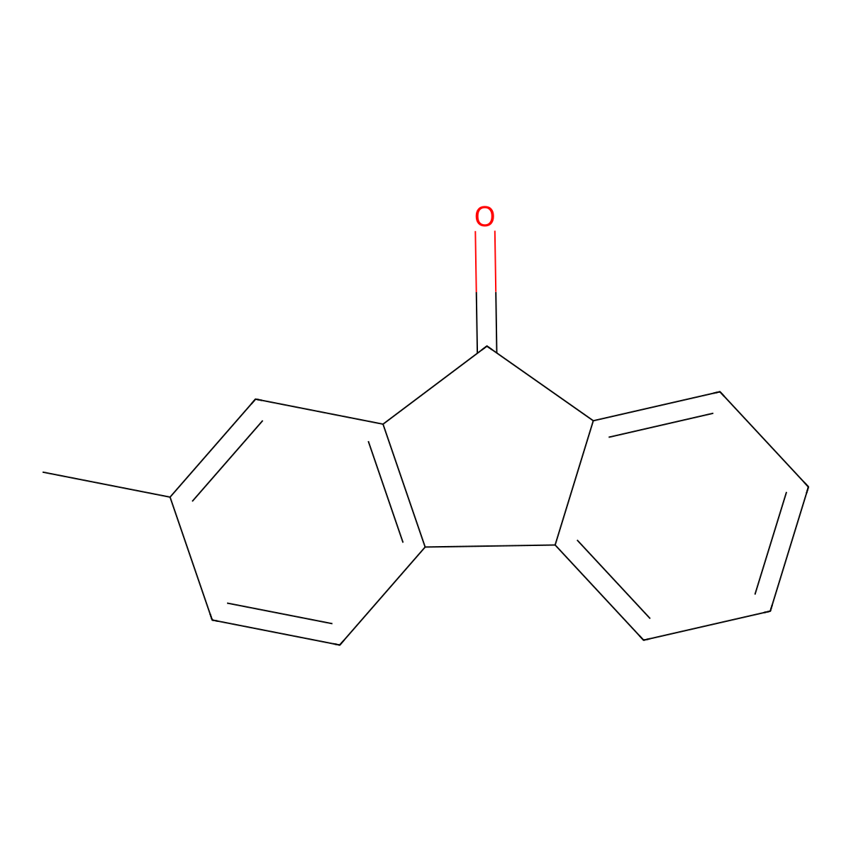 2-methyl-9H-fluoren-9-one molecular structure, CAS 2840-51-9