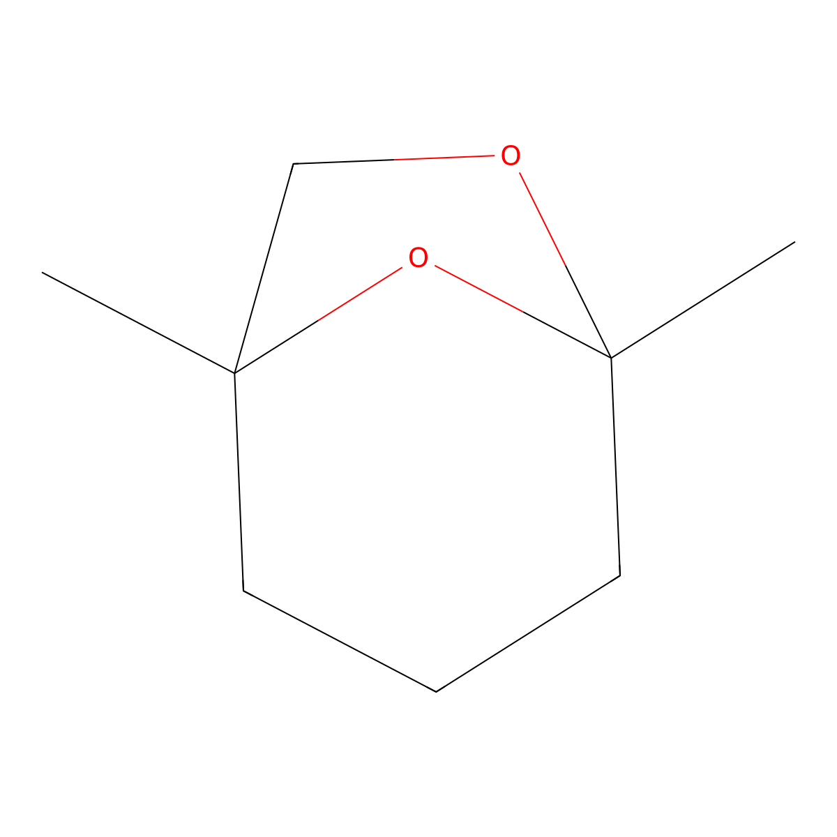6,8-Dioxabicyclo[3.2.1]octane, 1,5-dimethyl- molecular structure, CAS 28401-39-0