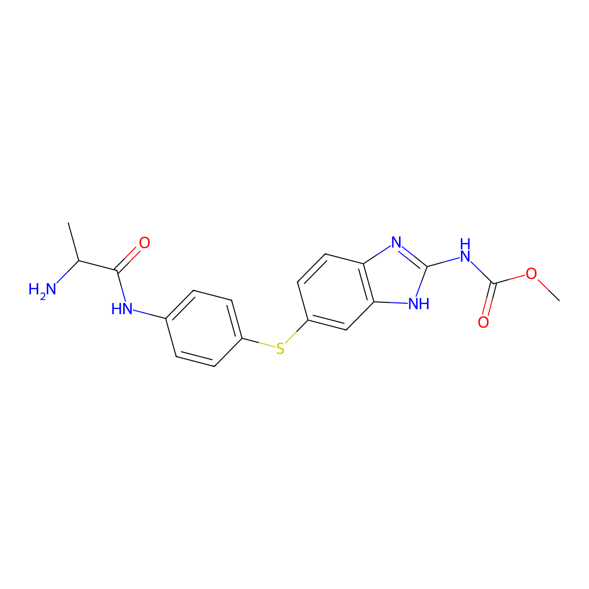 Denibulin molecular structure, CAS 284019-34-7
