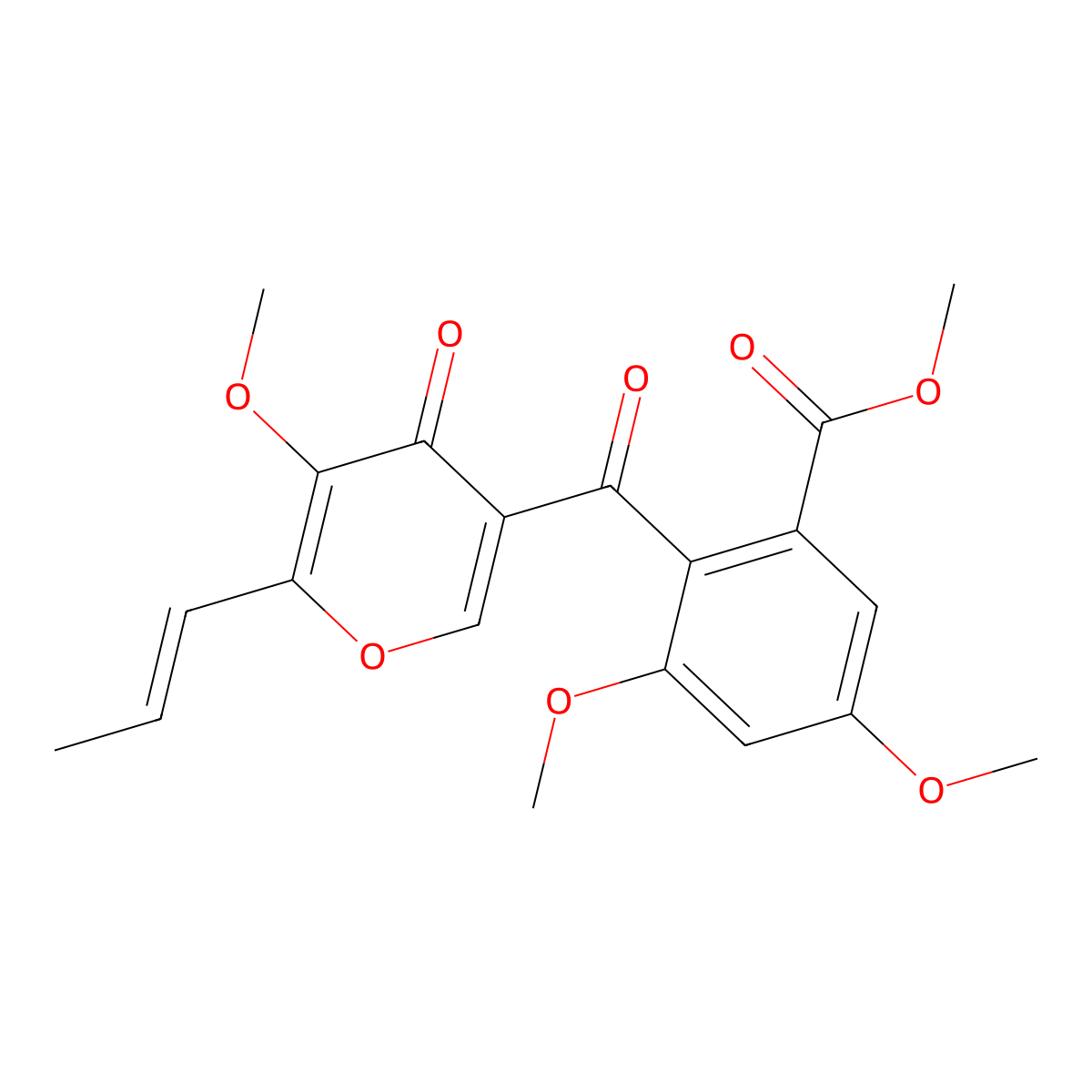 3-O-Methylfunicone molecular structure, CAS 28403-06-7