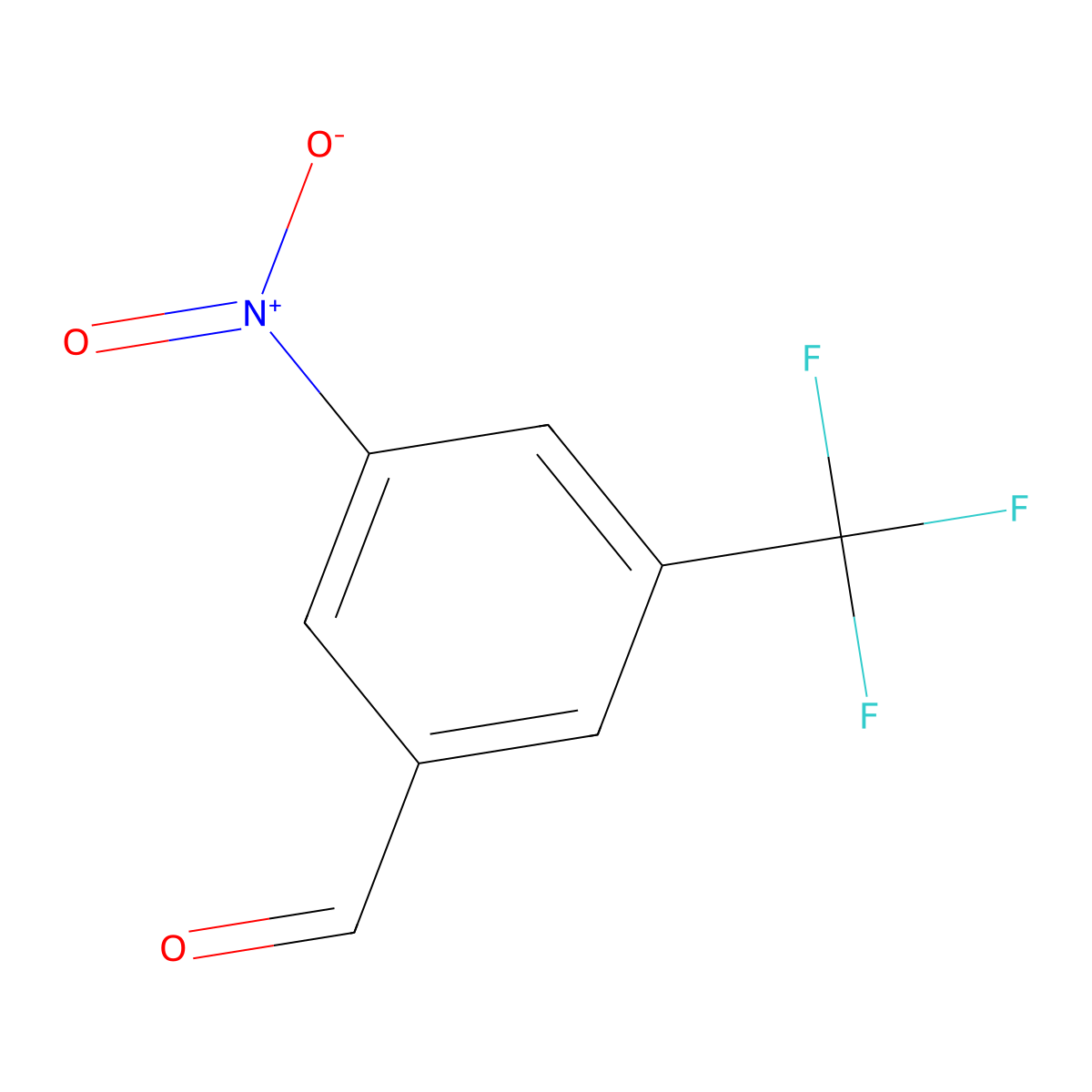 3-Nitro-5-(trifluoromethyl)benzaldehyde molecular structure, CAS 284047-98-9
