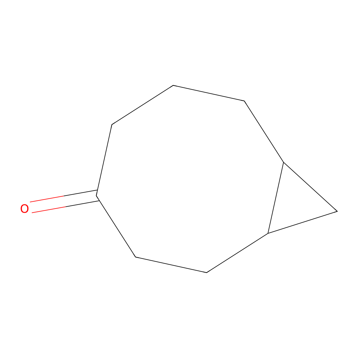 Bicyclo[6.1.0]nonan-4-one molecular structure, CAS 28405-47-2