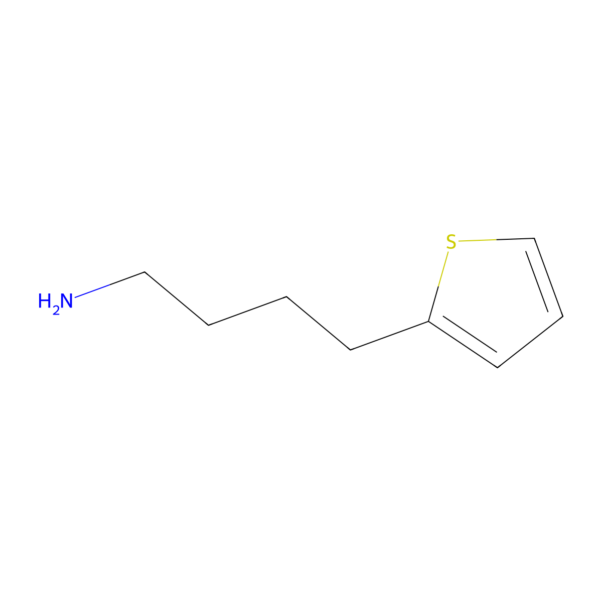 4-(Thiophen-2-yl)butan-1-amine molecular structure, CAS 28424-67-1