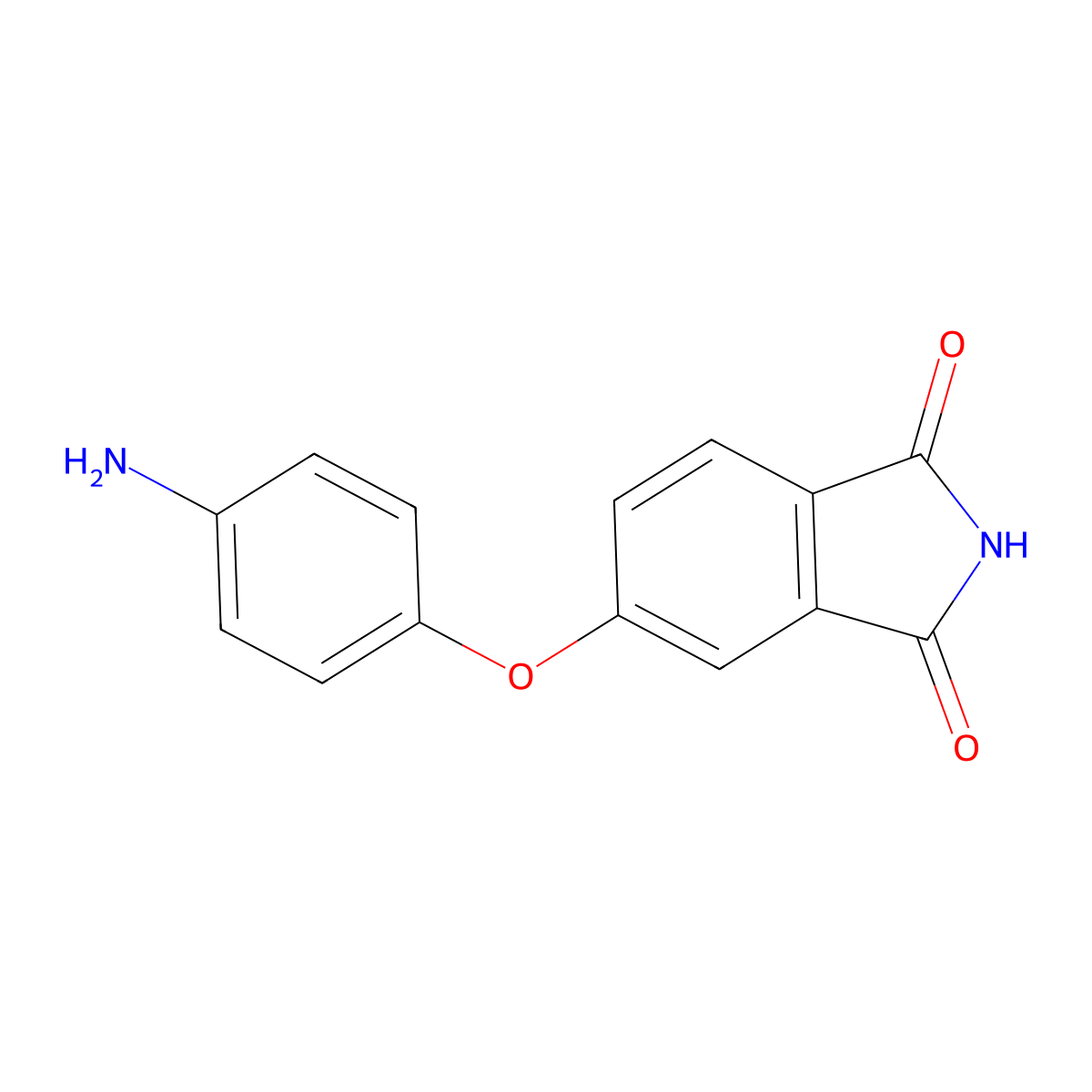 5-(4-Aminophenoxy)isoindoline-1,3-dione molecular structure, CAS 284462-39-1
