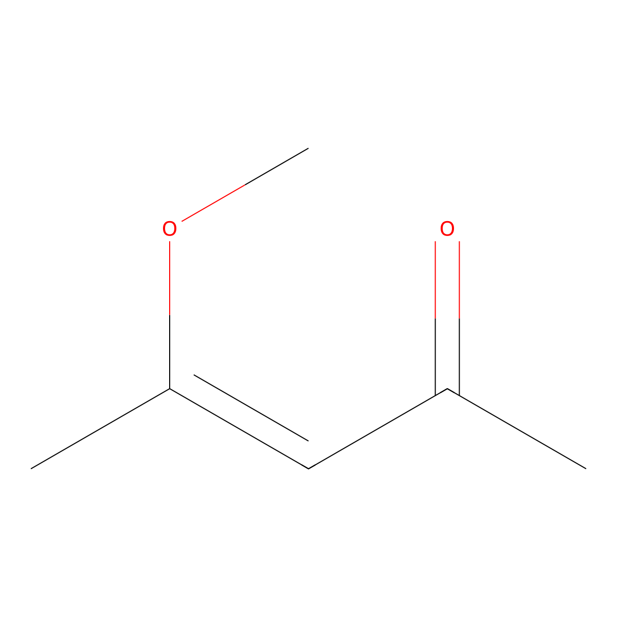 4-Methoxy-3-penten-2-one molecular structure, CAS 2845-83-2