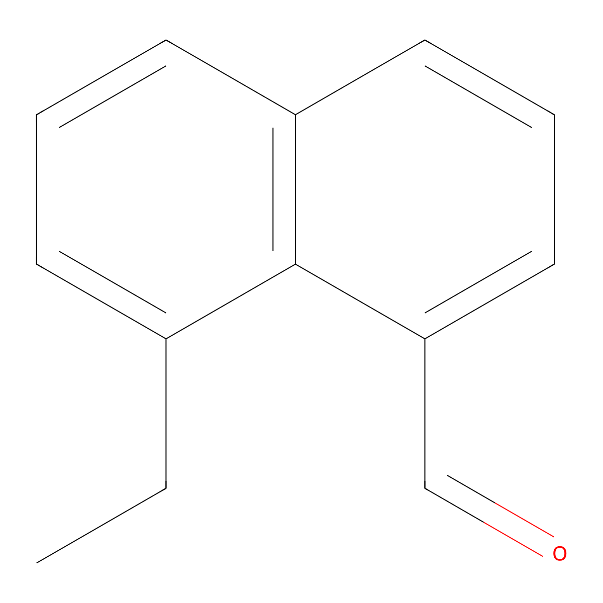 8-Ethyl-1-naphthaldehyde molecular structure, CAS 2845128-65-4