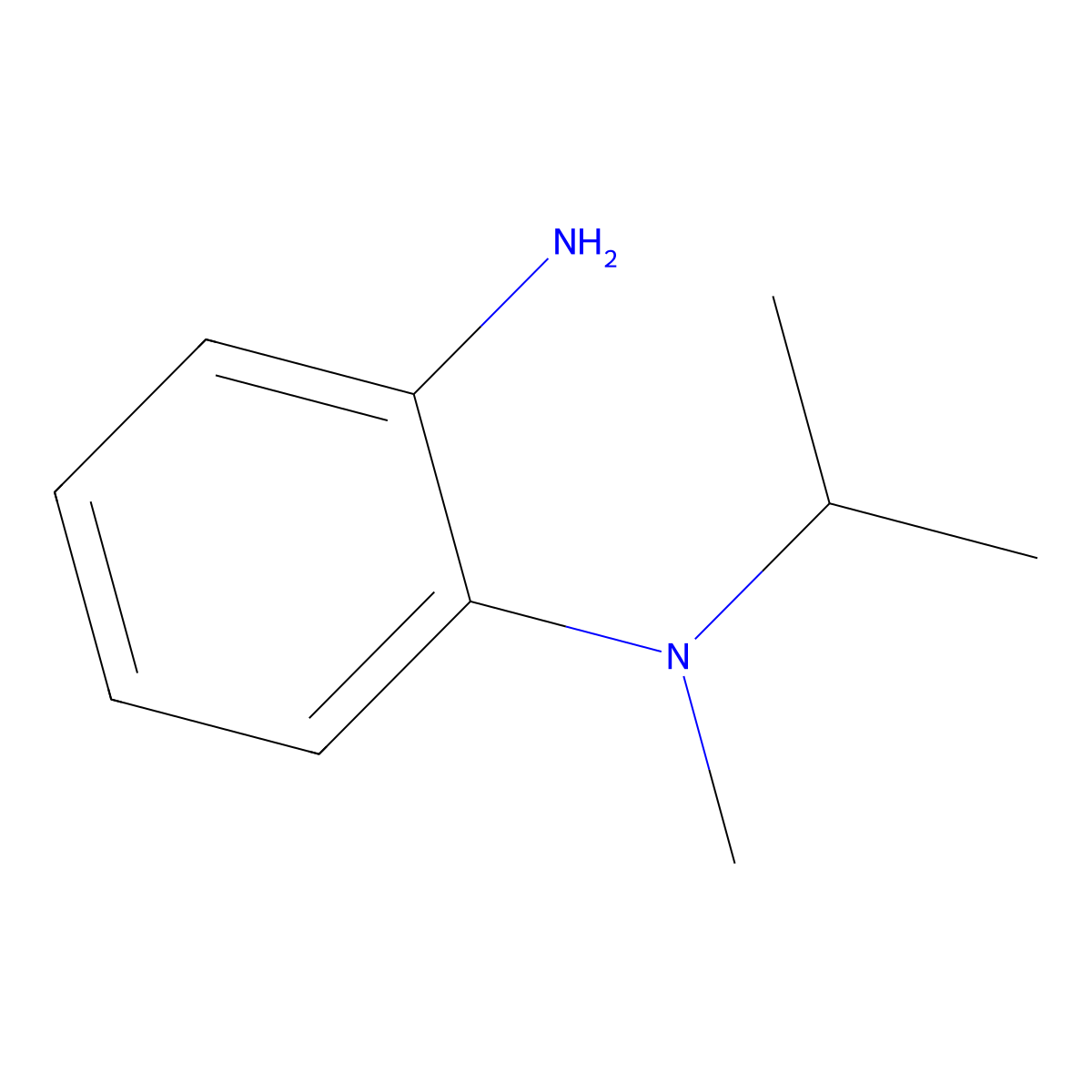 N1-methyl-N1-(propan-2-yl)benzene-1,2-diamine molecular structure, CAS 28458-66-4