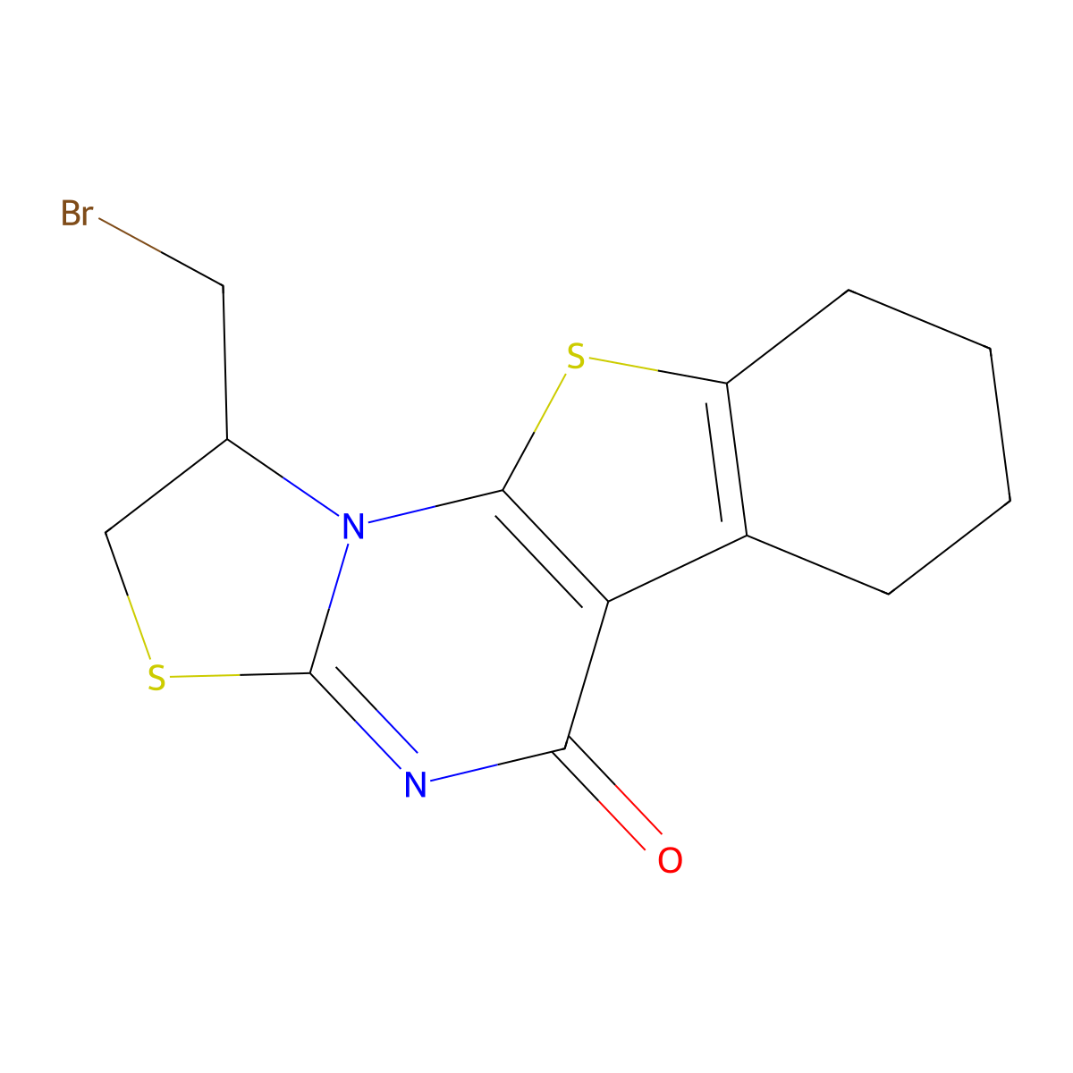 C13H13BrN2OS2 molecular structure, CAS 284687-87-2