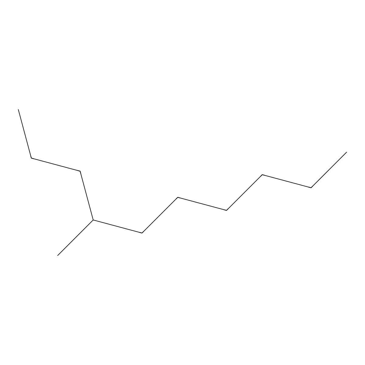 4-Methyldecane molecular structure, CAS 2847-72-5