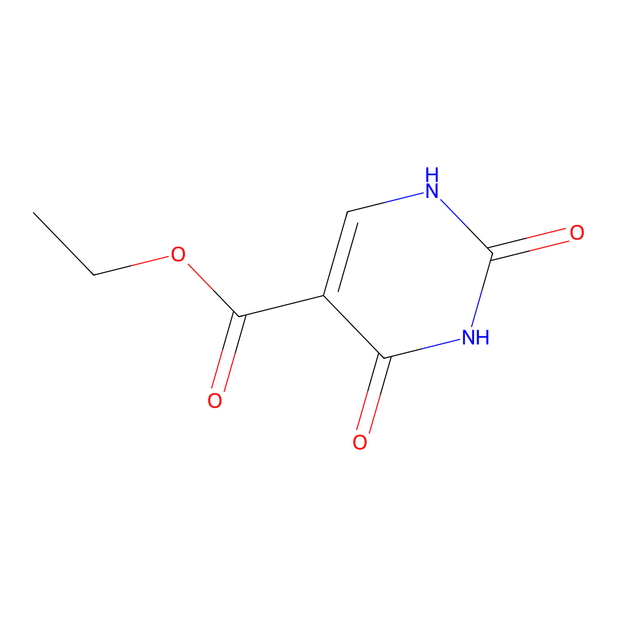 5-Carbethoxyuracil molecular structure, CAS 28485-17-8