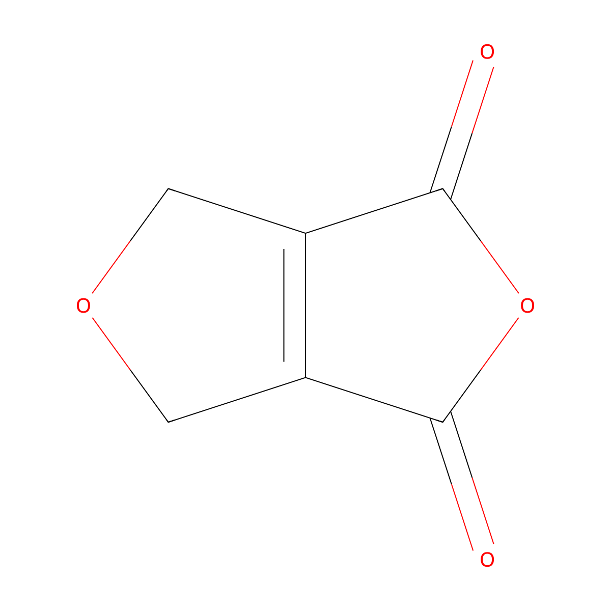 4,6-Dihydro-1H,3H-furo[3,4-C]furan-1,3-dione molecular structure, CAS 2848675-00-1
