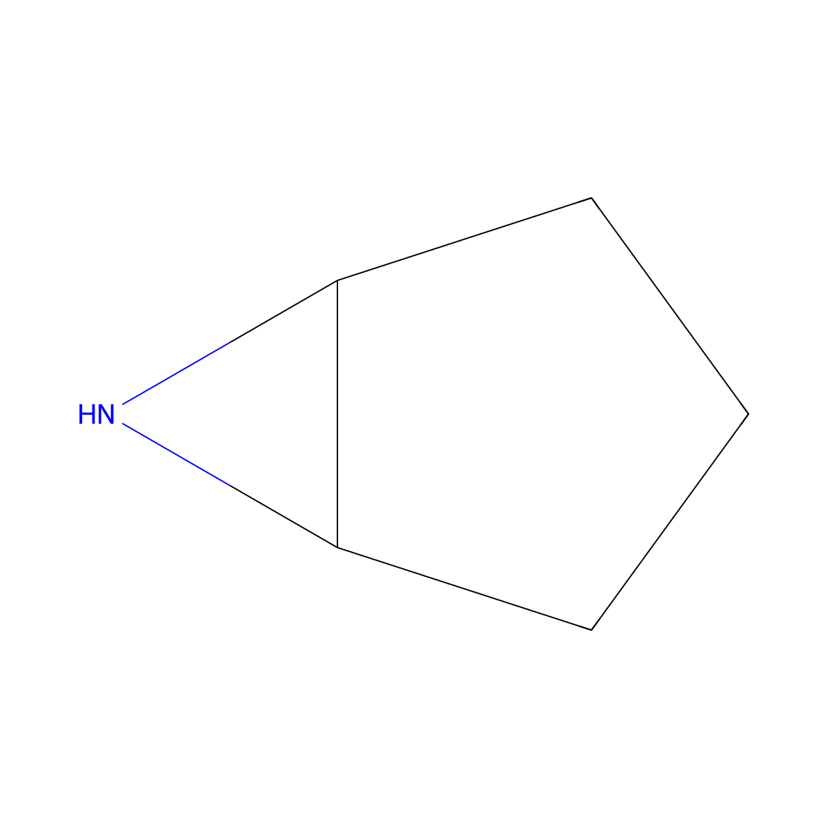 6-Azabicyclo[3.1.0]hexane molecular structure, CAS 285-63-2
