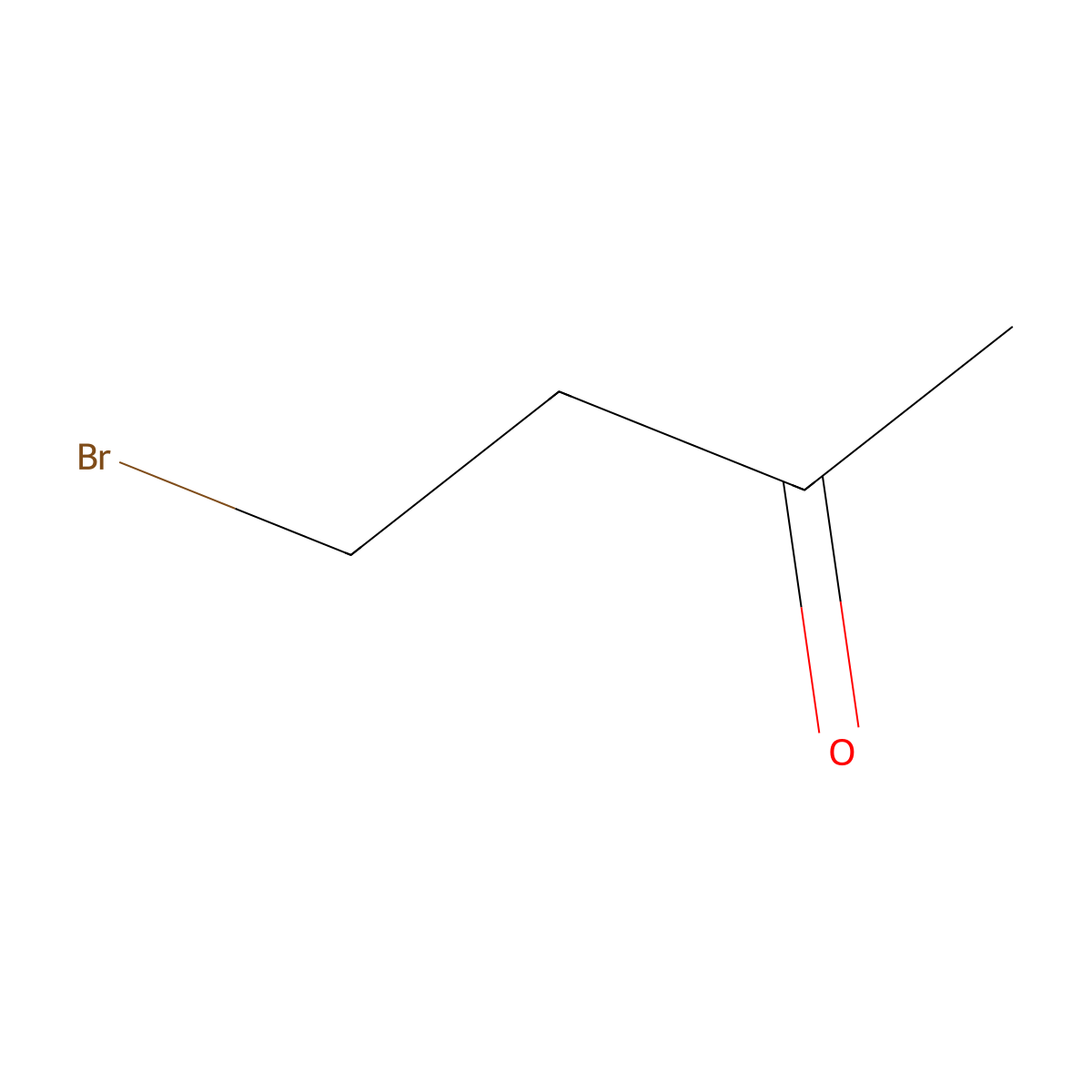 4-Bromobutan-2-one molecular structure, CAS 28509-46-8