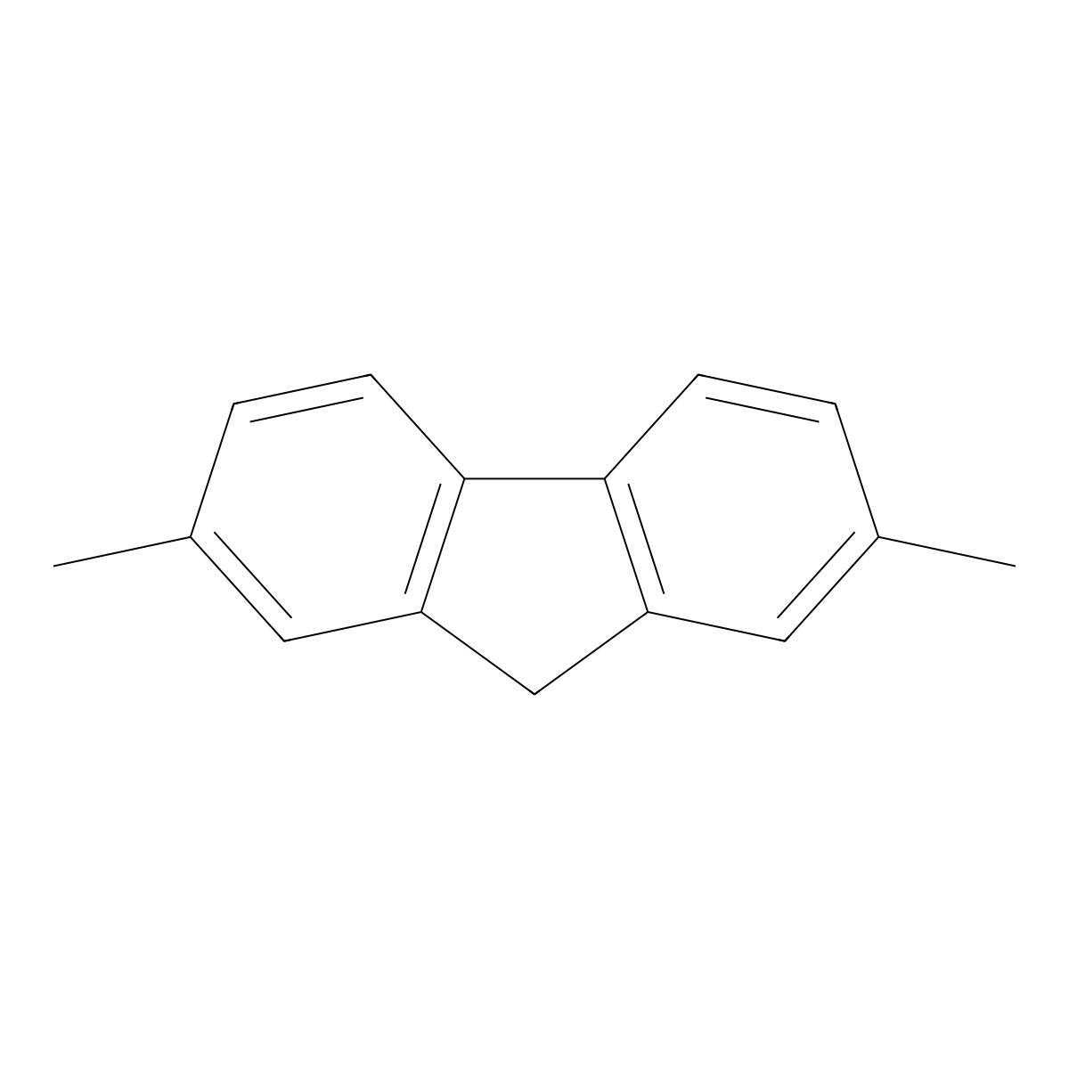 2,7-Dimethylfluorene molecular structure, CAS 2851-80-1