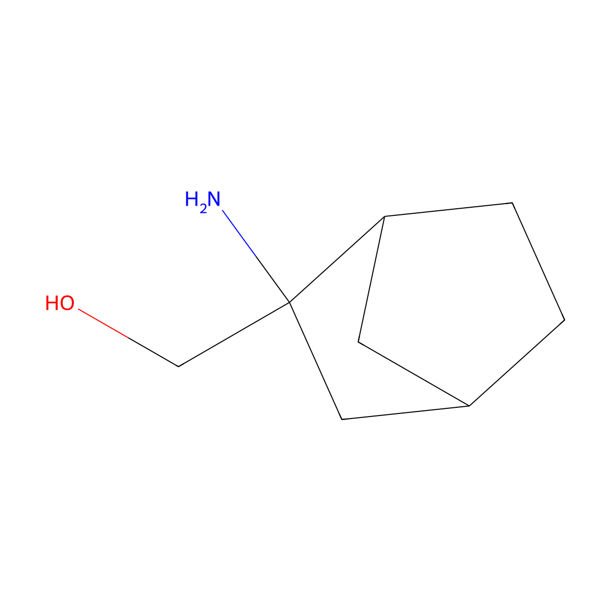 {2-Aminobicyclo[2.2.1]heptan-2-yl}methanol molecular structure, CAS 285124-67-6