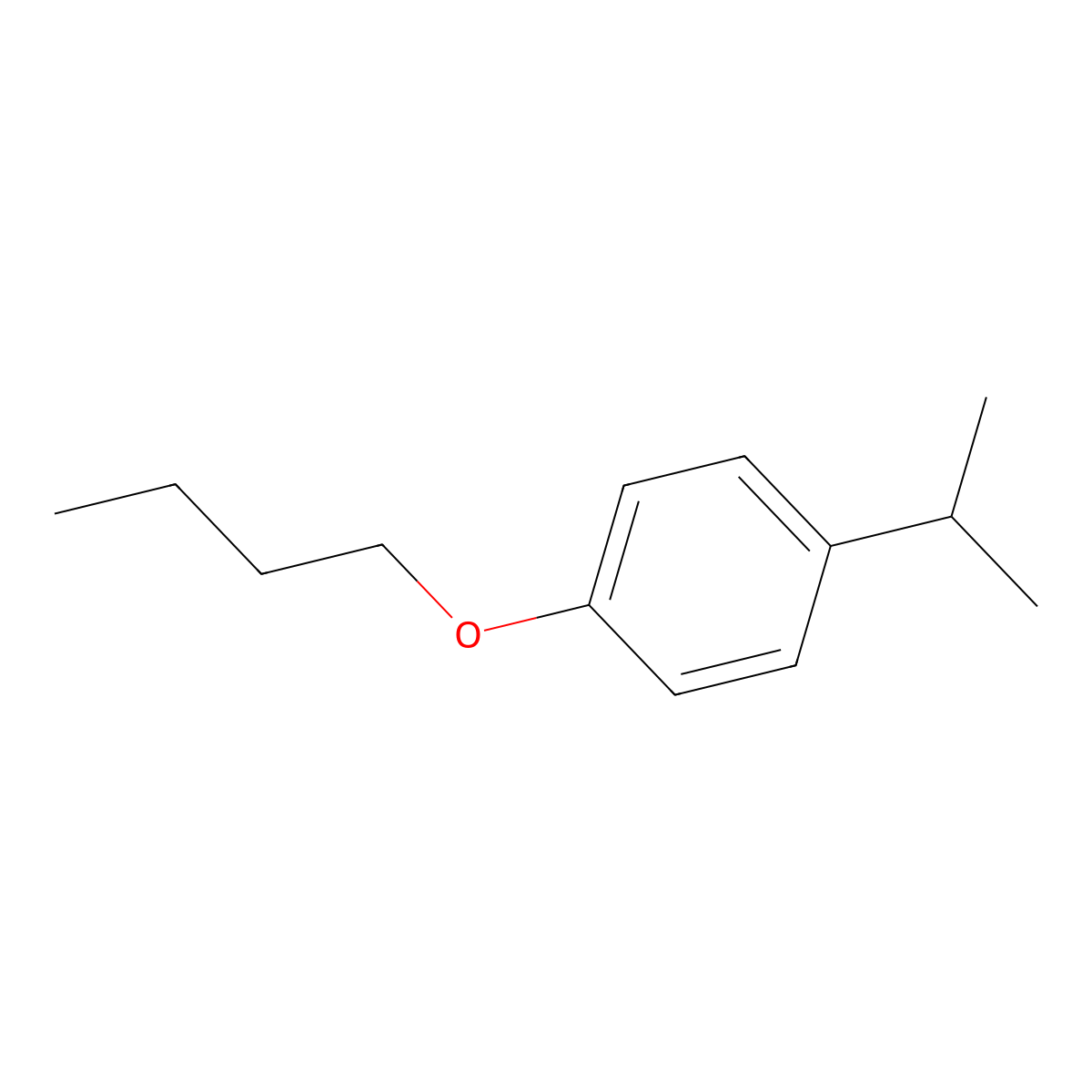 1-Butoxy-4-isopropylbenzene molecular structure, CAS 28530-37-2