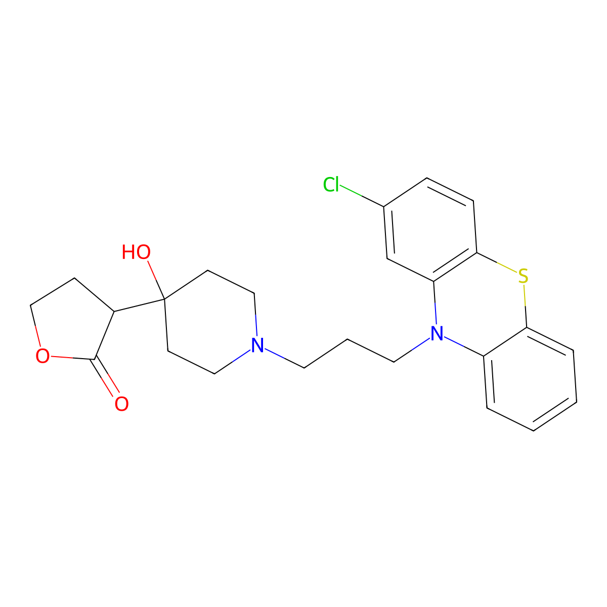 Furomazine molecular structure, CAS 28532-90-3