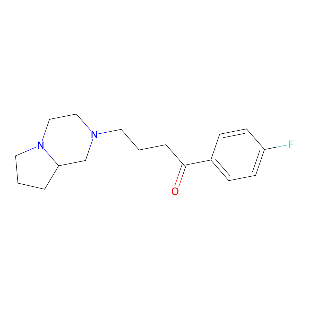 Azabuperone molecular structure, CAS 2856-81-7