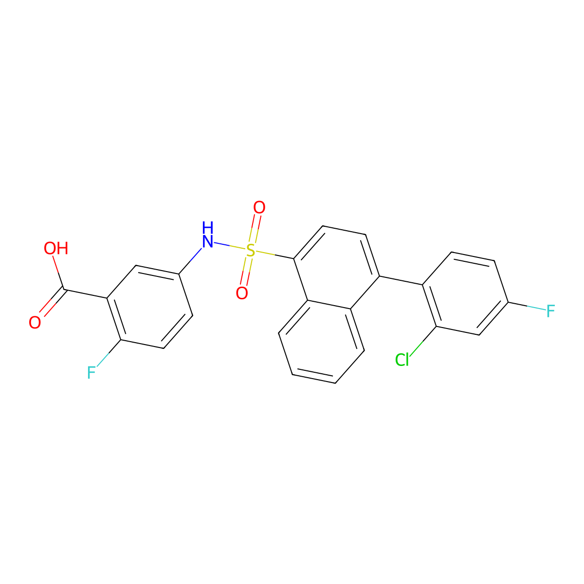 Fabp4/5-IN-5 molecular structure, CAS 2862791-11-3