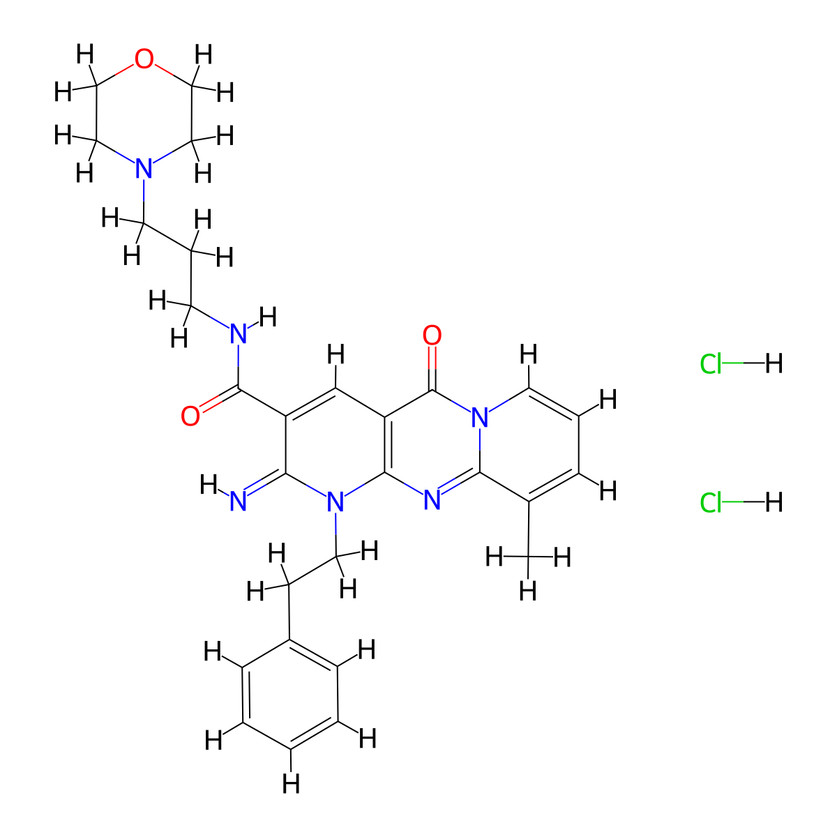 SPOP-IN-6b (dihydrochloride) molecular structure, CAS 2863663-64-1