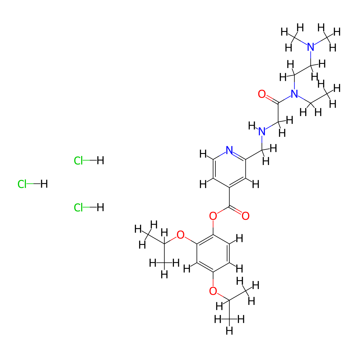 JQKD82 trihydrochloride molecular structure, CAS 2863676-87-1