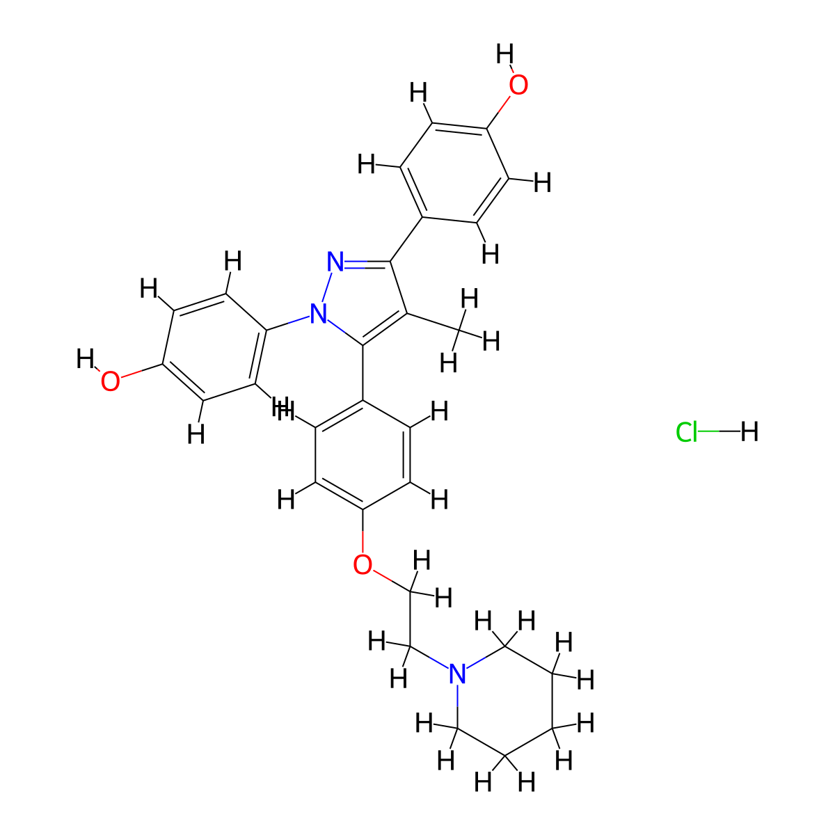 MPP hydrochloride molecular structure, CAS 2863676-89-3