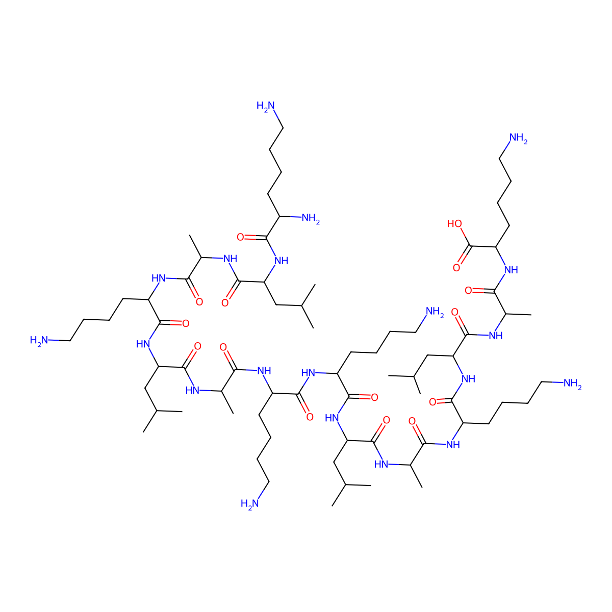 d-KLA Peptide molecular structure, CAS 286380-05-0