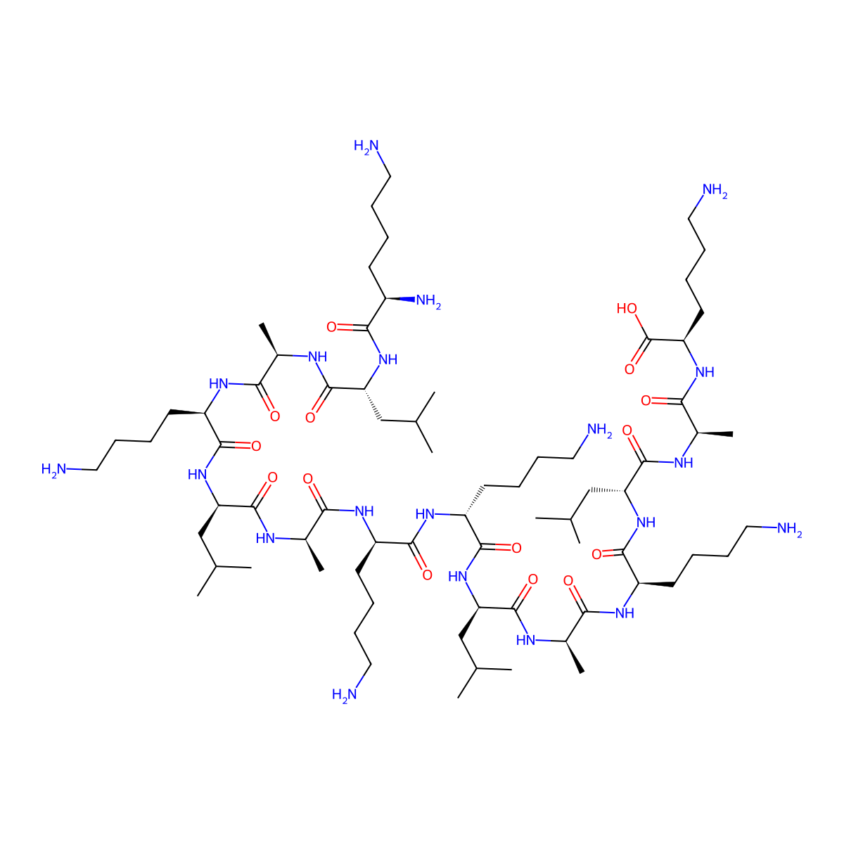 d-KLA Peptide molecular structure, CAS 286380-05-0