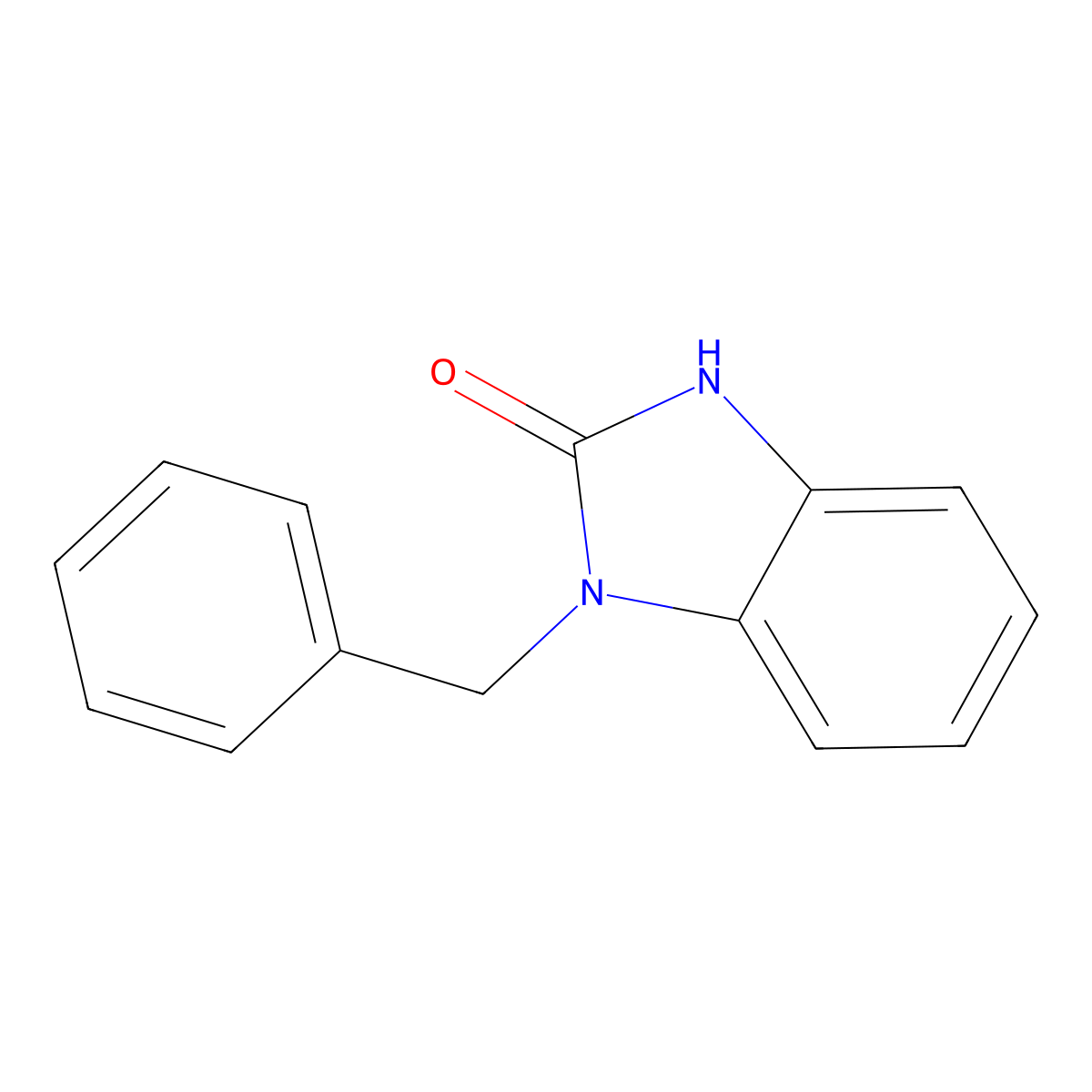 1-Benzyl-1H-benzo[d]imidazol-2(3H)-one molecular structure, CAS 28643-53-0