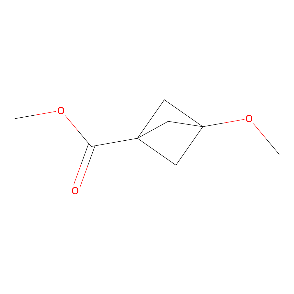 Methyl 3-methoxybicyclo[1.1.1]pentane-1-carboxylate molecular structure, CAS 2864361-51-1