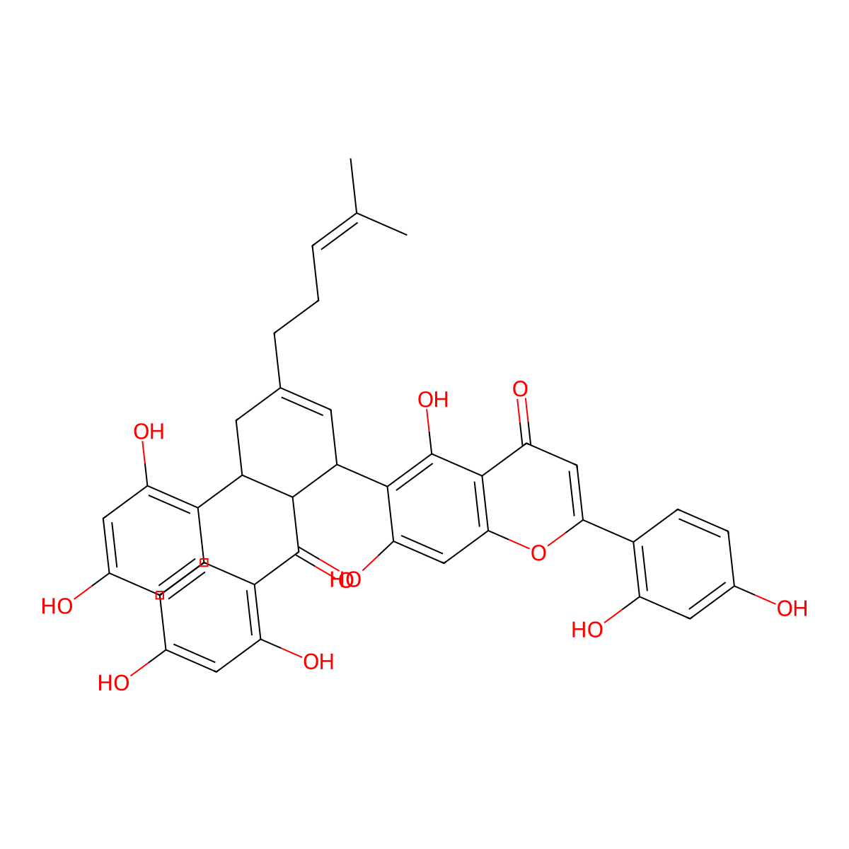 Multicaulisin molecular structure, CAS 286461-76-5