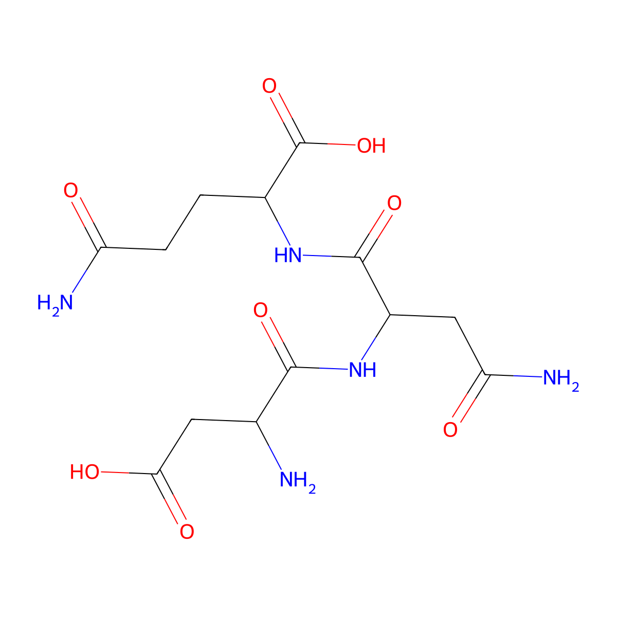 H-Asp-Asn-Gln-OH molecular structure, CAS 286465-87-0
