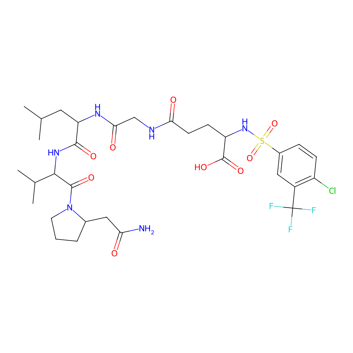 Mmp-7-IN-1 molecular structure, CAS 2865097-05-6