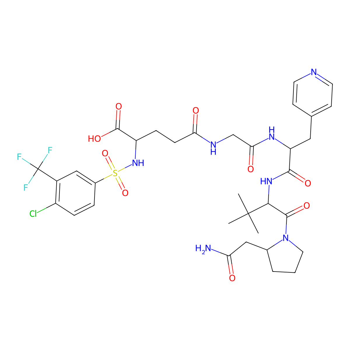 Mmp-7-IN-3 molecular structure, CAS 2865097-58-9