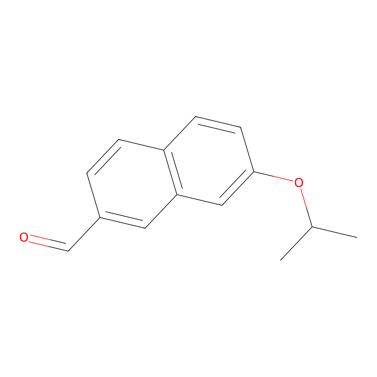 7-Isopropoxy-2-naphthaldehyde molecular structure, CAS 2866070-29-1