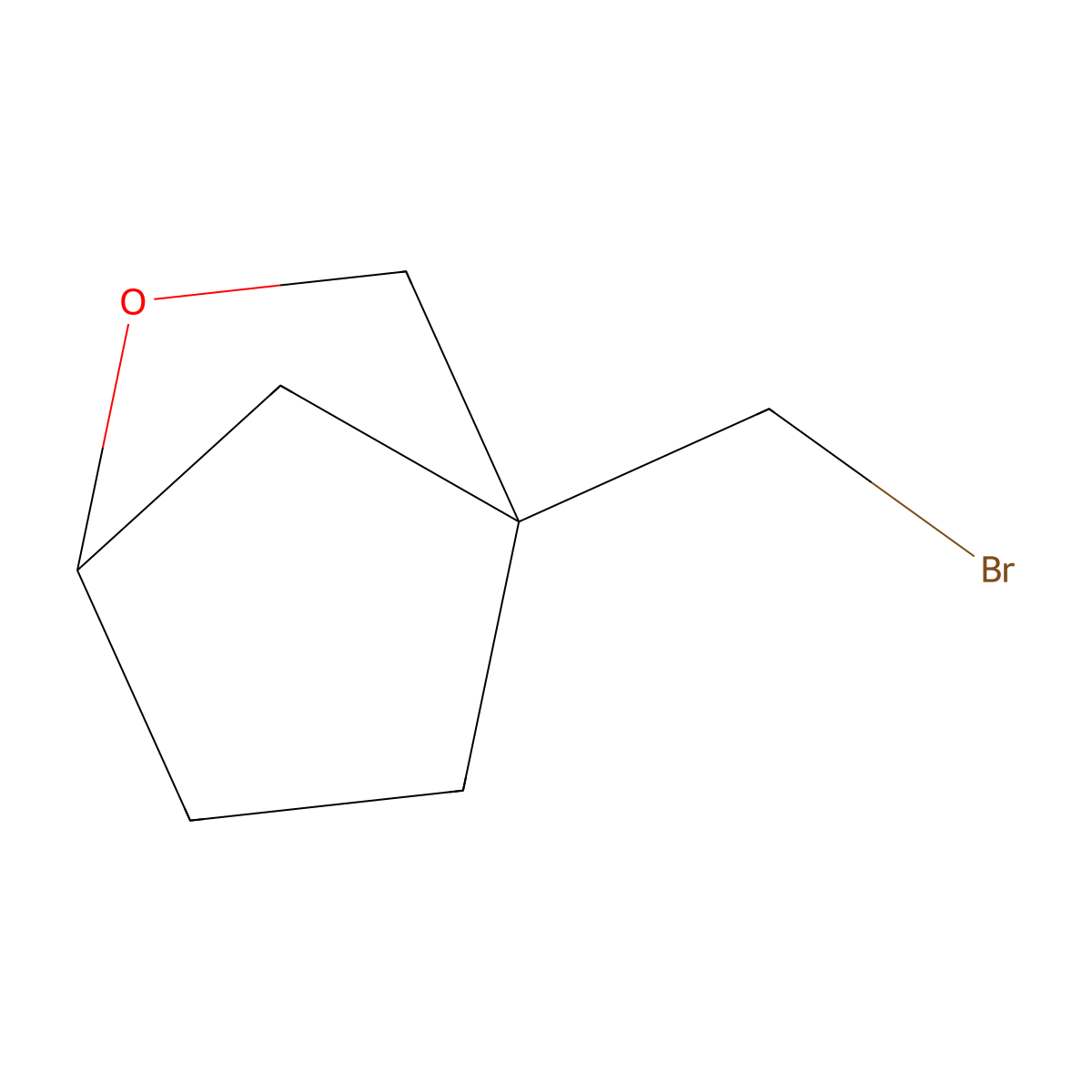 4-(Bromomethyl)-2-oxabicyclo(2.2.1)heptane molecular structure, CAS 2866333-83-5