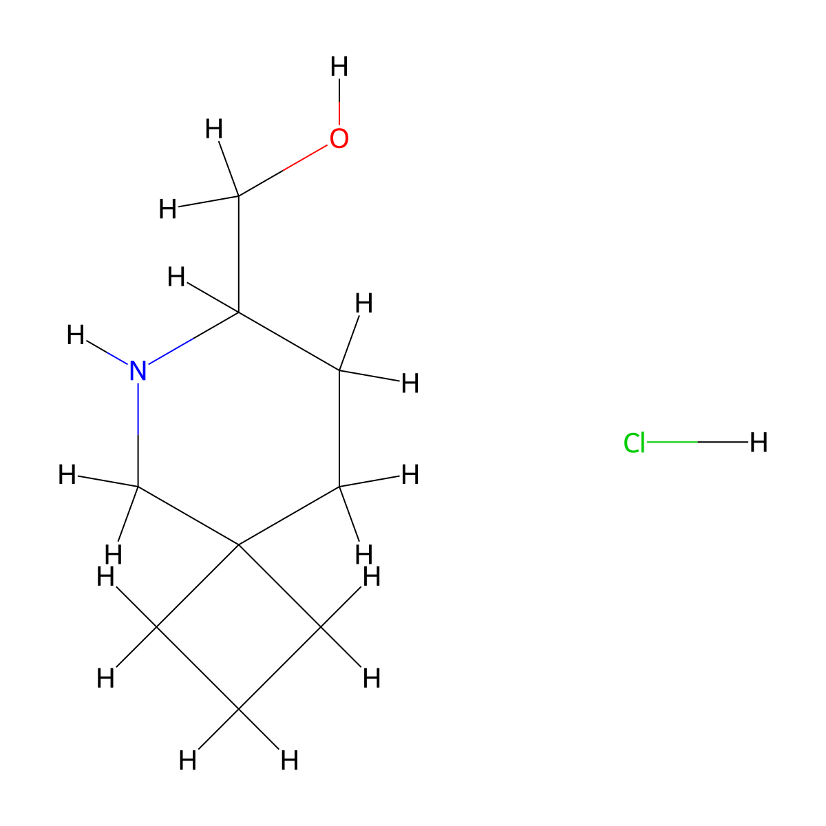 {6-Azaspiro[3.5]nonan-7-yl}methanolhydrochloride molecular structure, CAS 2866352-95-4
