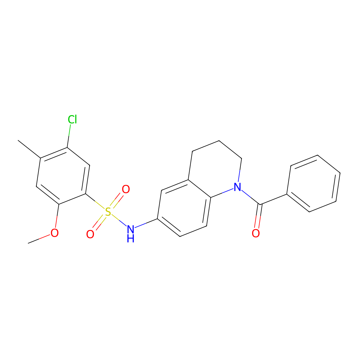 Glucocorticoid receptor modulator 1 molecular structure, CAS 2868357-11-1