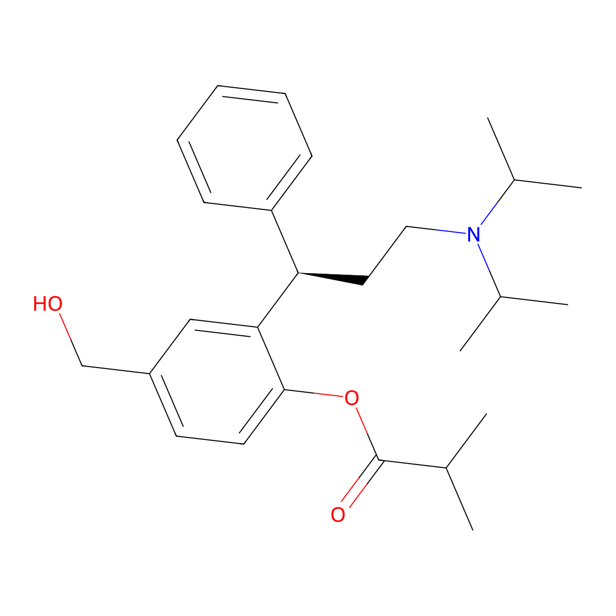 Fesoterodine molecular structure, CAS 286930-02-7