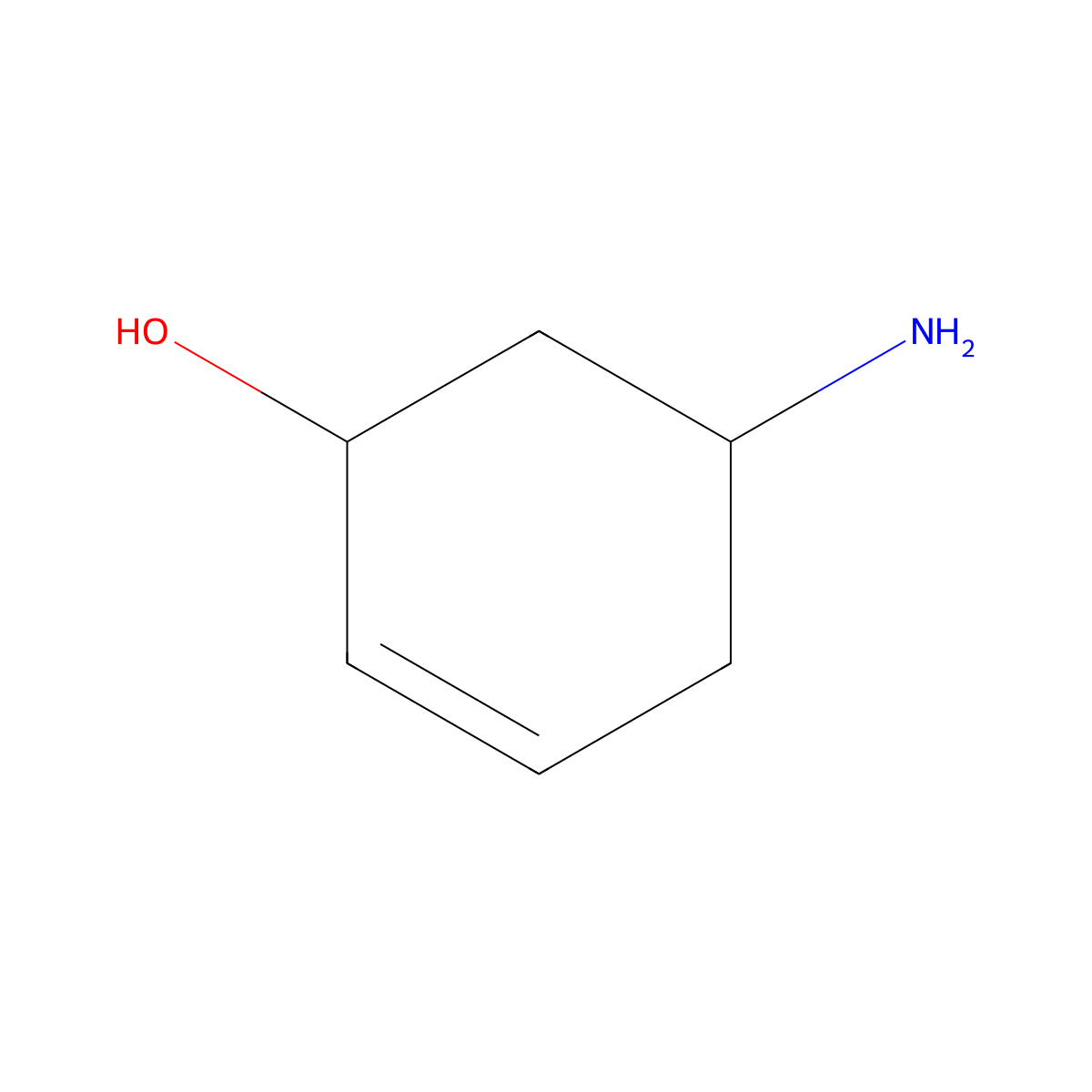 (1S,5S)-5-aminocyclohex-2-en-1-ol molecular structure, CAS 2869871-77-0
